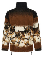 Brown Polyethylene Sweatshirt