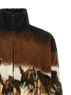Brown Polyethylene Sweatshirt