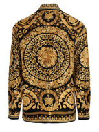 Gold Silk Blouse