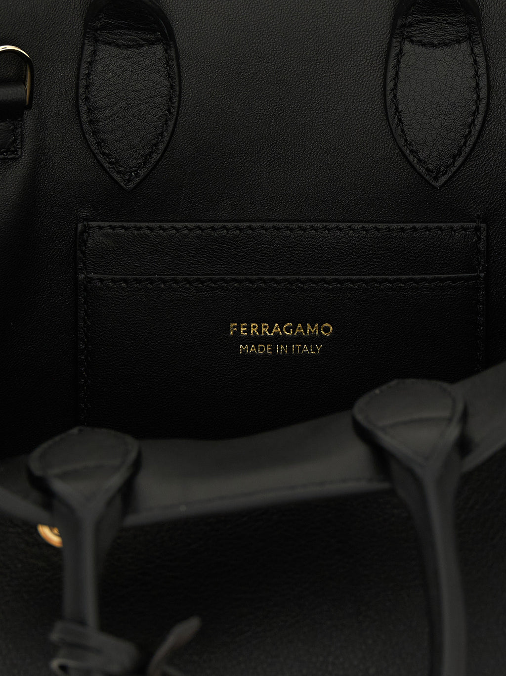 Black Calfskin Handbag