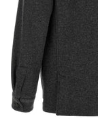 Gray Wool Blouse