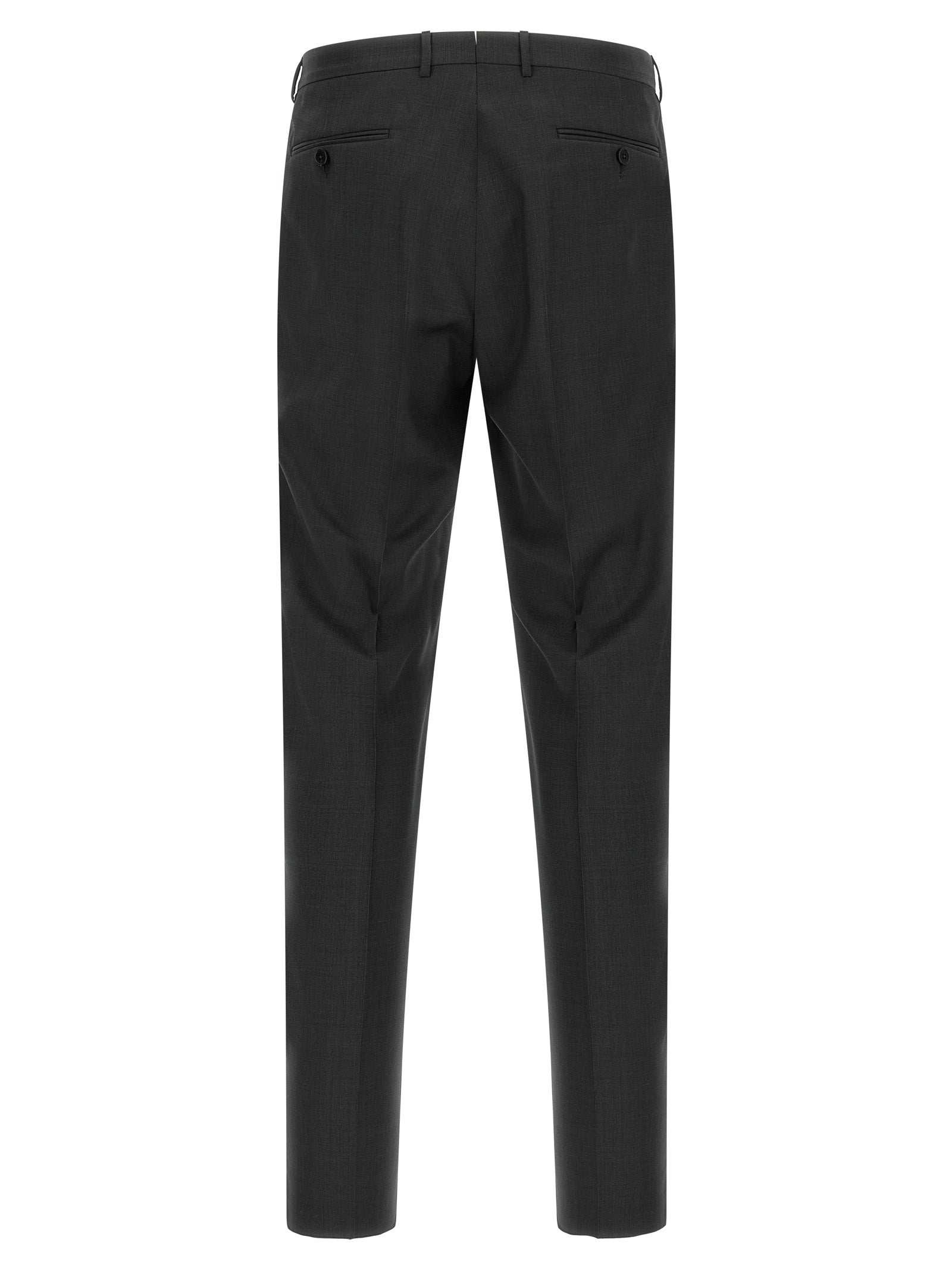 Gray Wool Two-Piece Suit