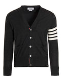 Gray Merino Wool Cardigan