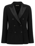 Black Triacetate Blazer