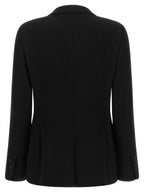 Black Triacetate Blazer