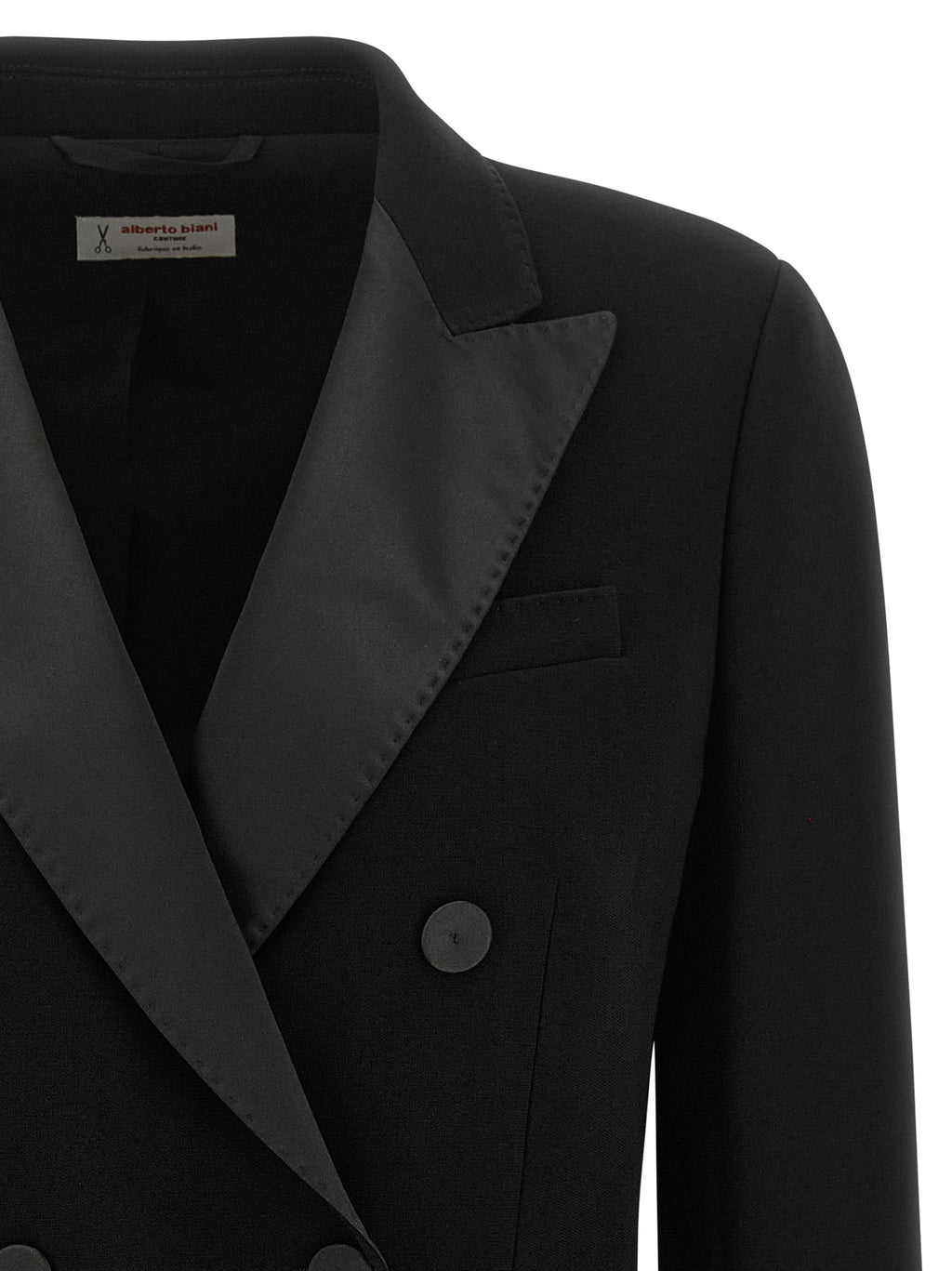 Black Triacetate Blazer