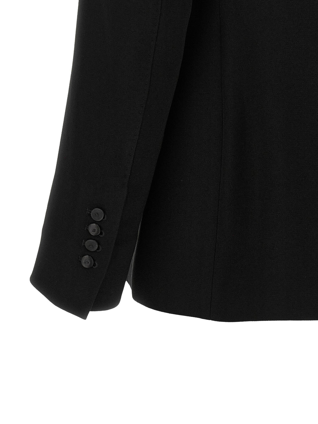 Black Triacetate Blazer