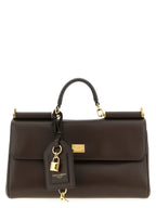 Brown Calfskin Crossbody Bag