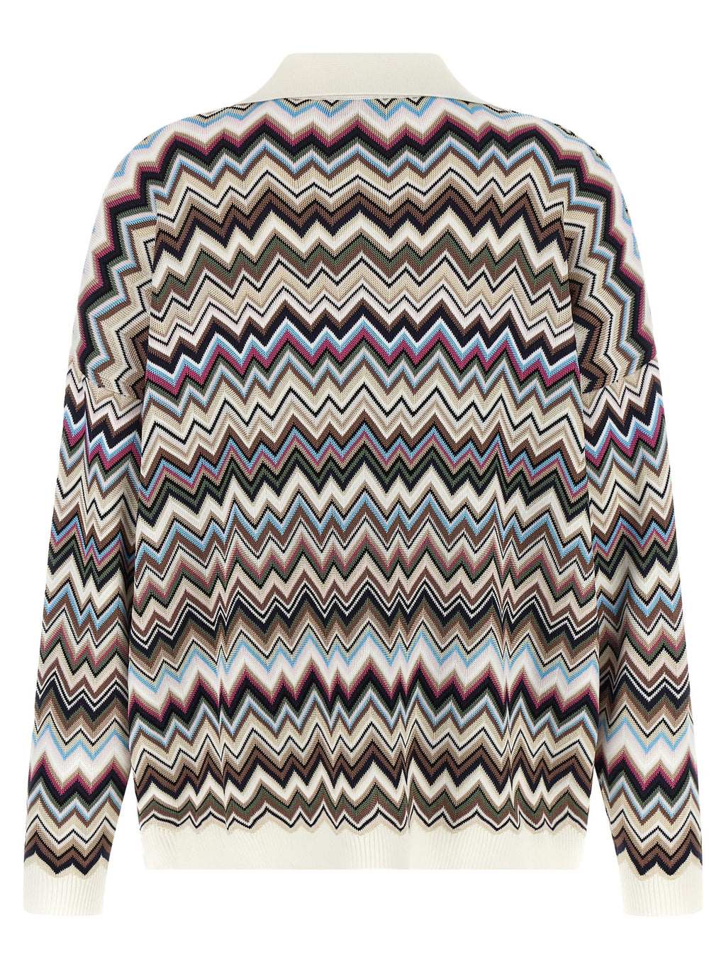 Multicolor Viscose Polo Shirt