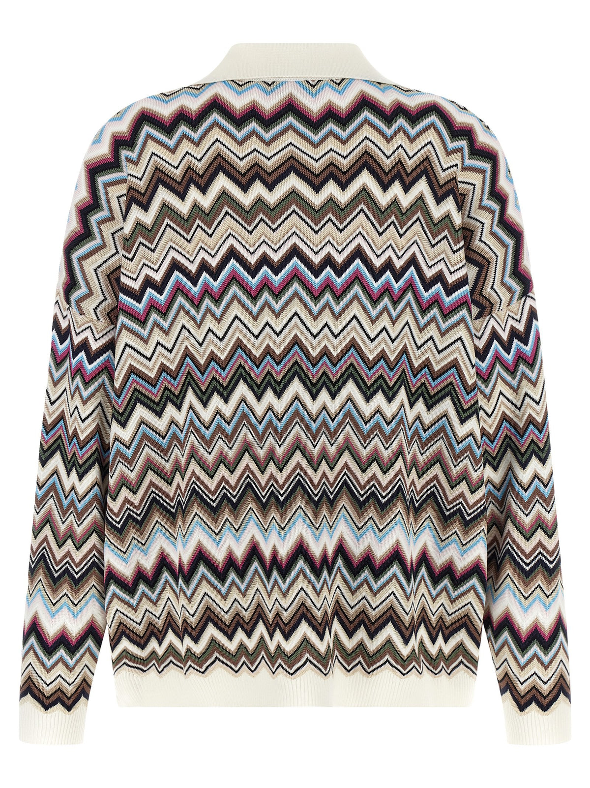 Multicolor Viscose Polo Shirt
