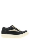 Bicolor Lamb Leather Low Top Sneakers
