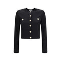 Black Viscose Cardigan