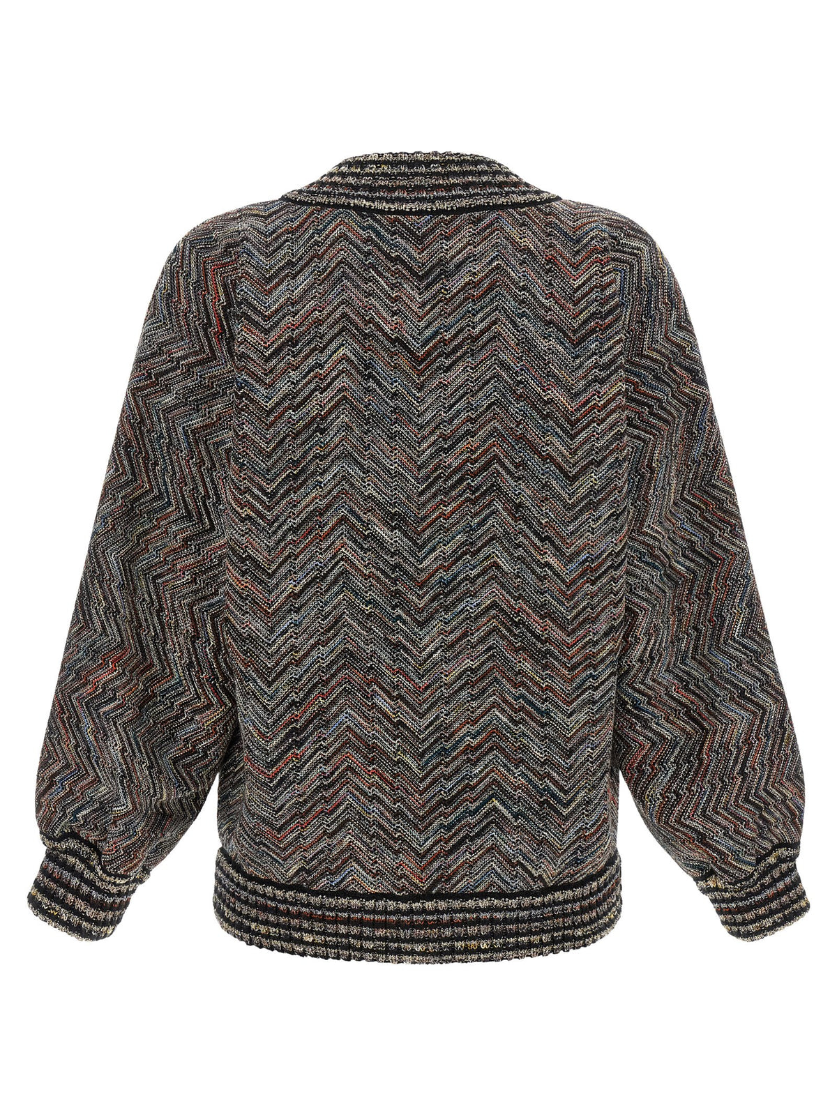 Multicolor Wool Bomber