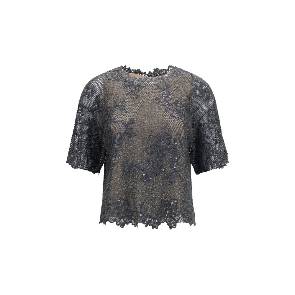 Gray Mohair Shirt