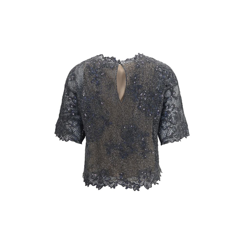 Gray Mohair Shirt