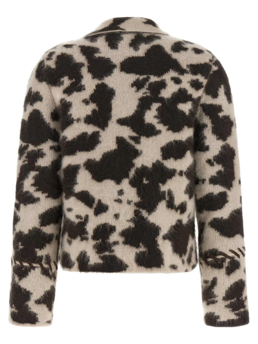 Brown Cashmere Full-Length Jacket