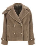 Beige Wool Coat