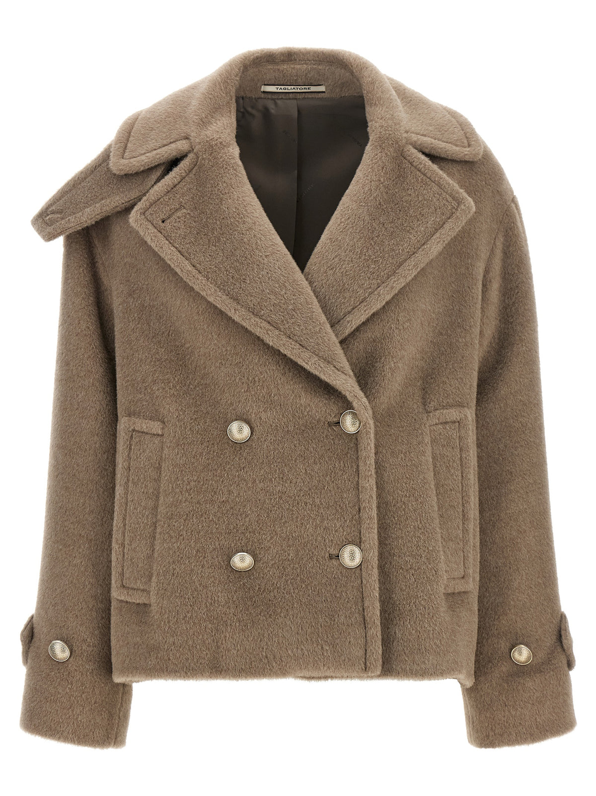 Beige Wool Coat