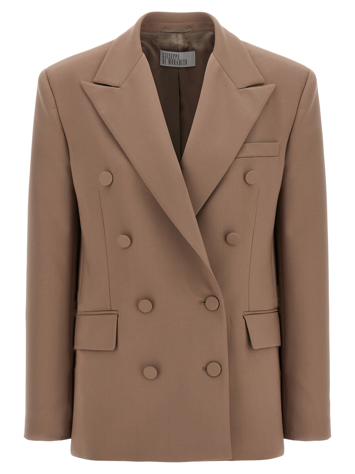 Beige Virgin Wool Blazer