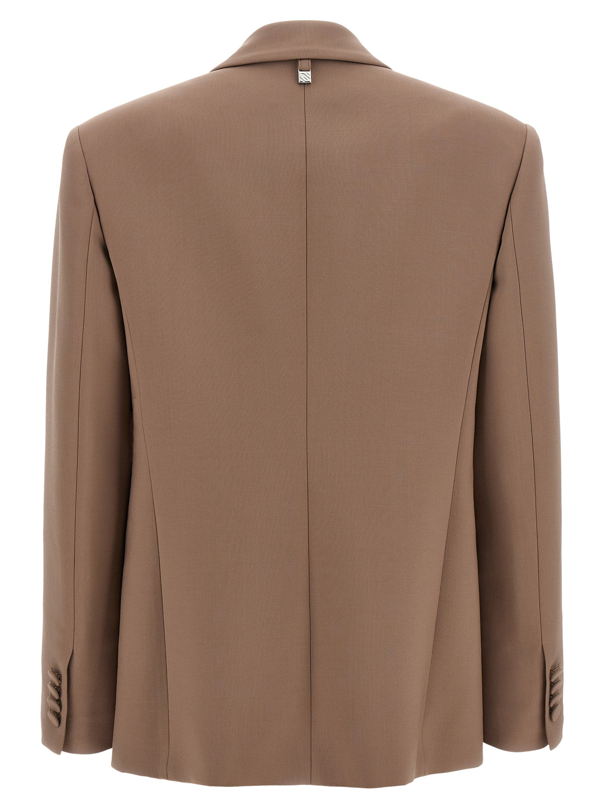 Beige Virgin Wool Blazer