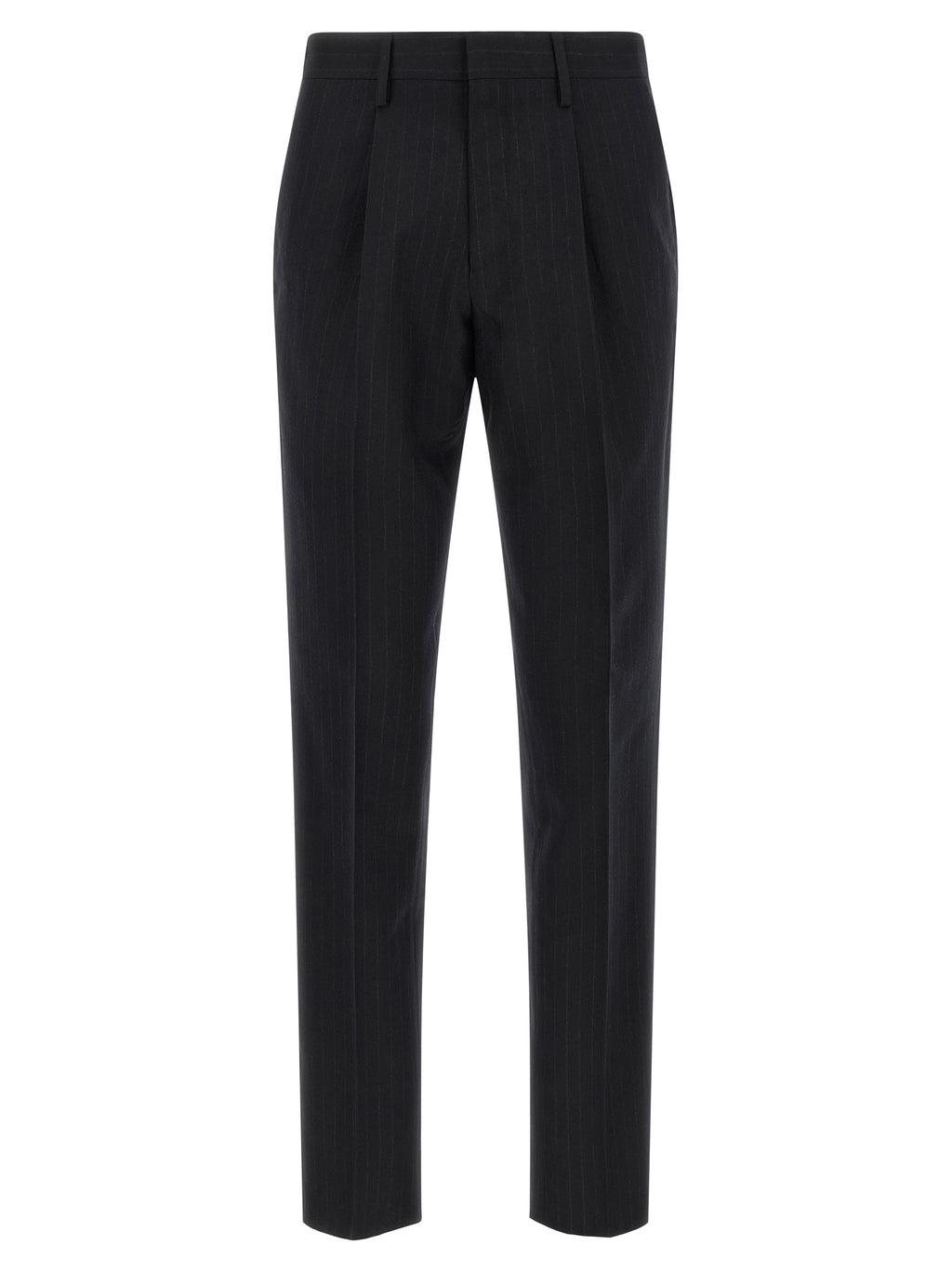 Blue Virgin Wool Two-Piece Suit