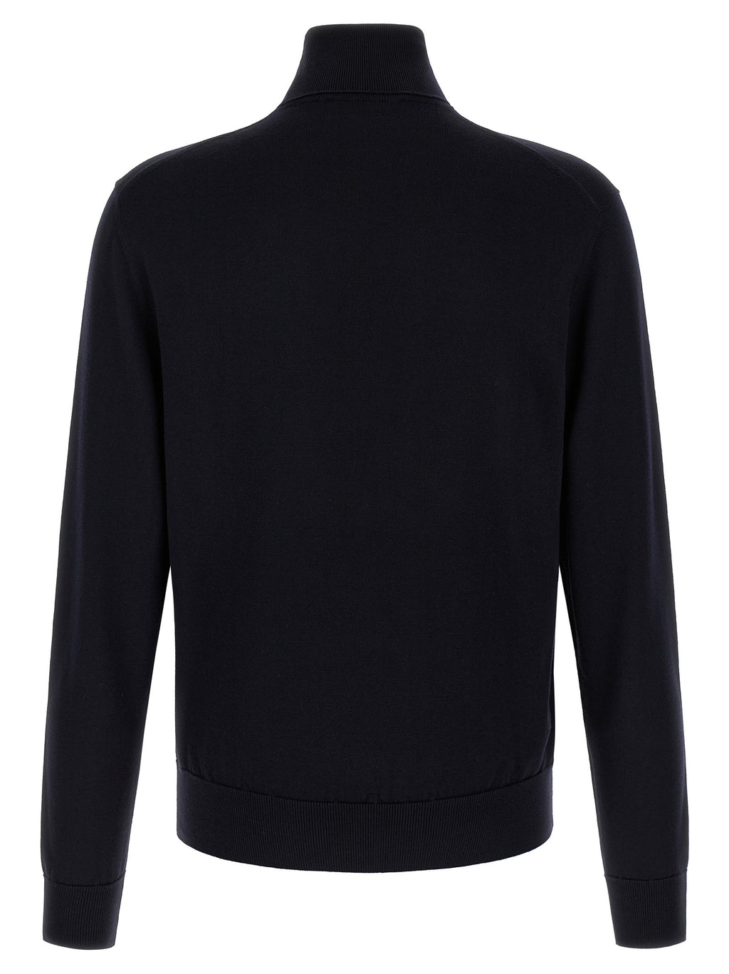 Blue Virgin Wool Cardigan