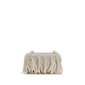 Silver Aluminum Clutch Bag