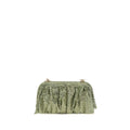 Bicolor Aluminum Clutch Bag