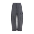 Gray Wool Oves Aries Cargo Pants