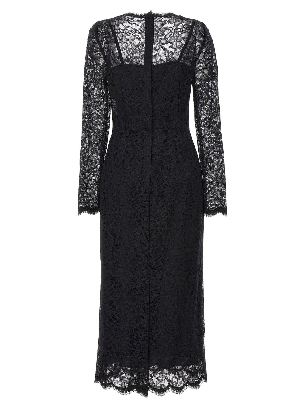 Black Polyamide Casual Dress