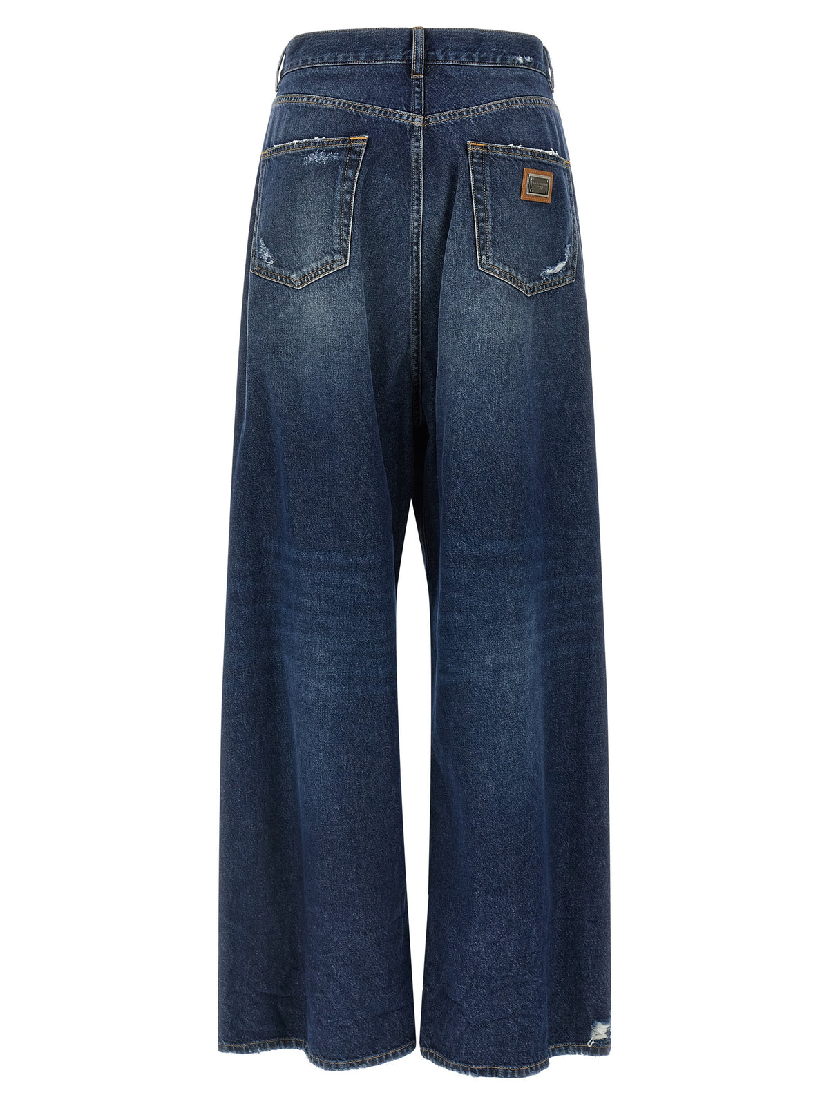 Blue Cotton Jeans Denim