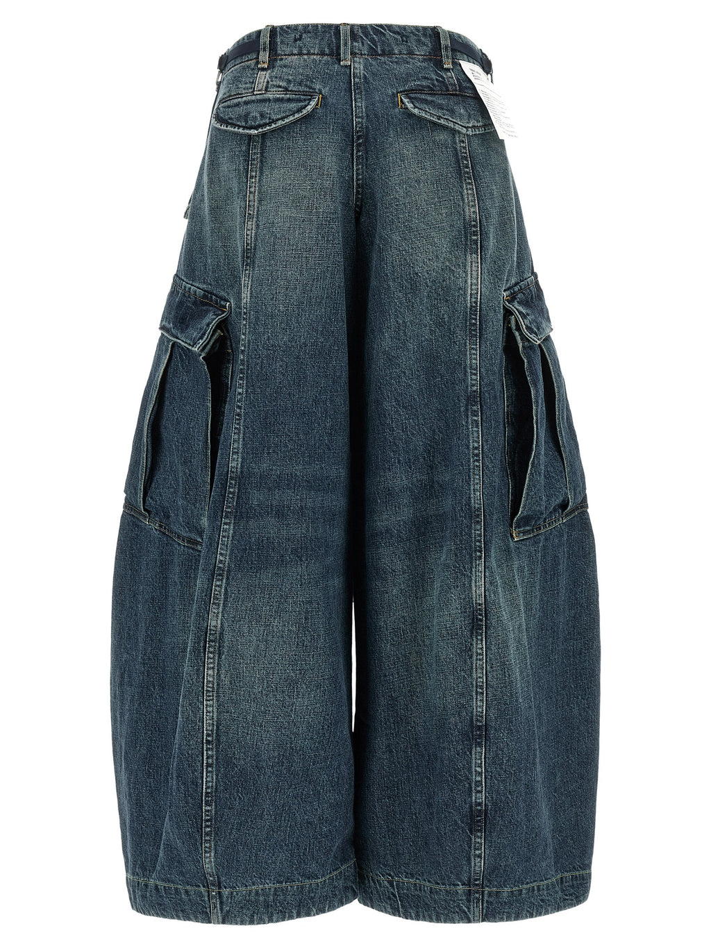 Blue Cotton Jeans Denim