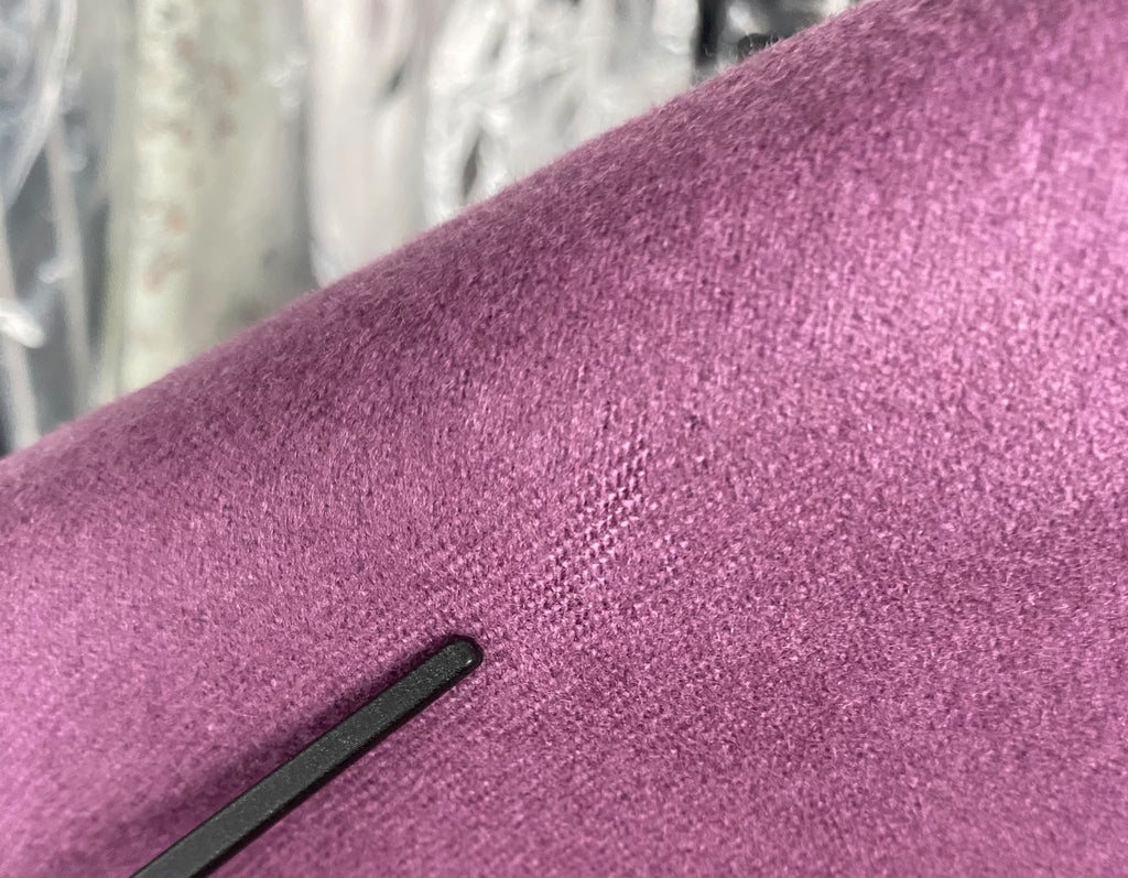 Purple Cashmere Slim Fit Coat Jacket Blazer
