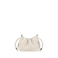 Beige Calf Leather Bos Taurus Shoulder Bag