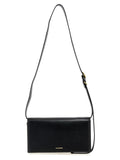 Black Leather Crossbody Bag