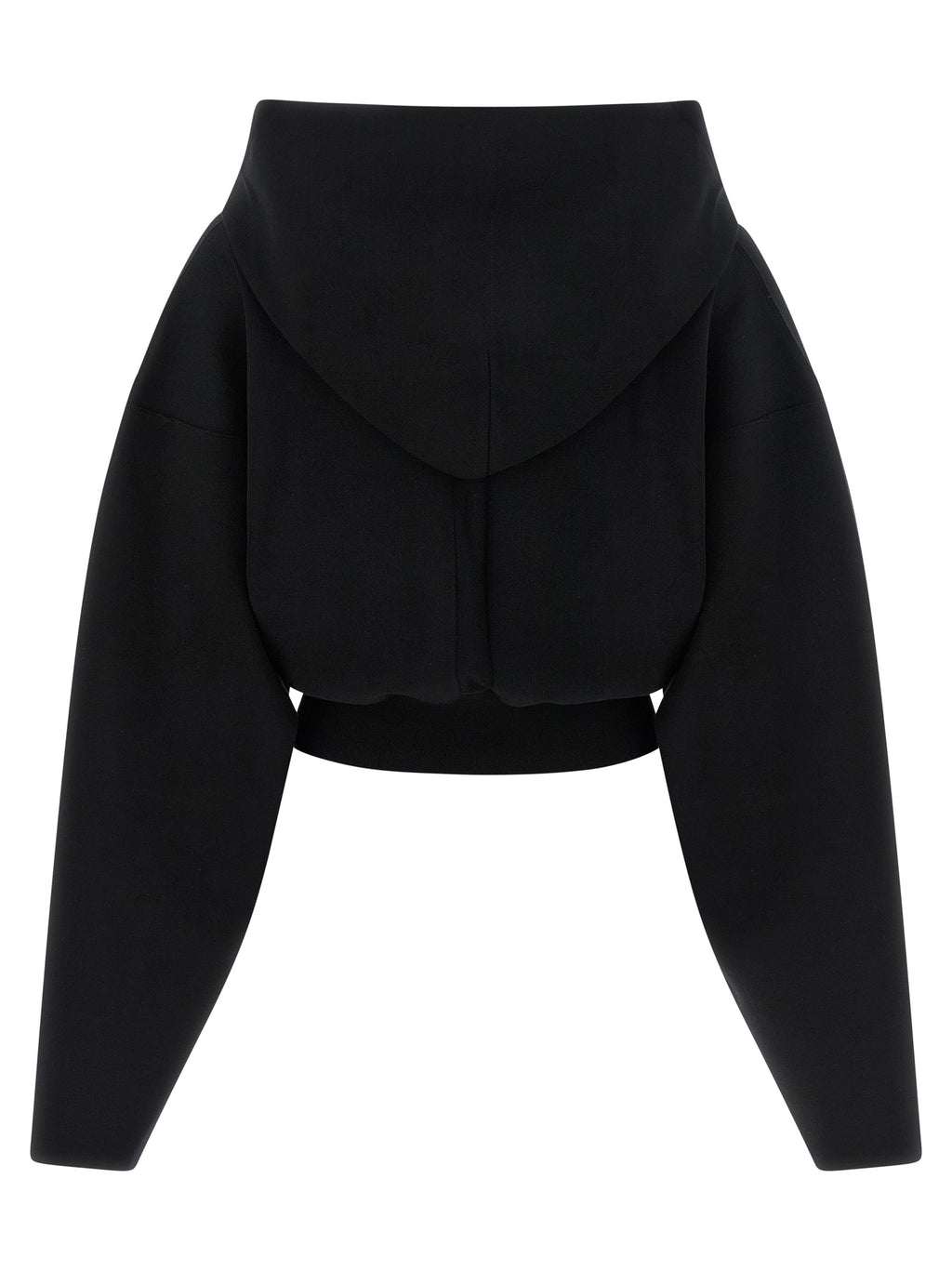 Black Viscose Sweatshirt