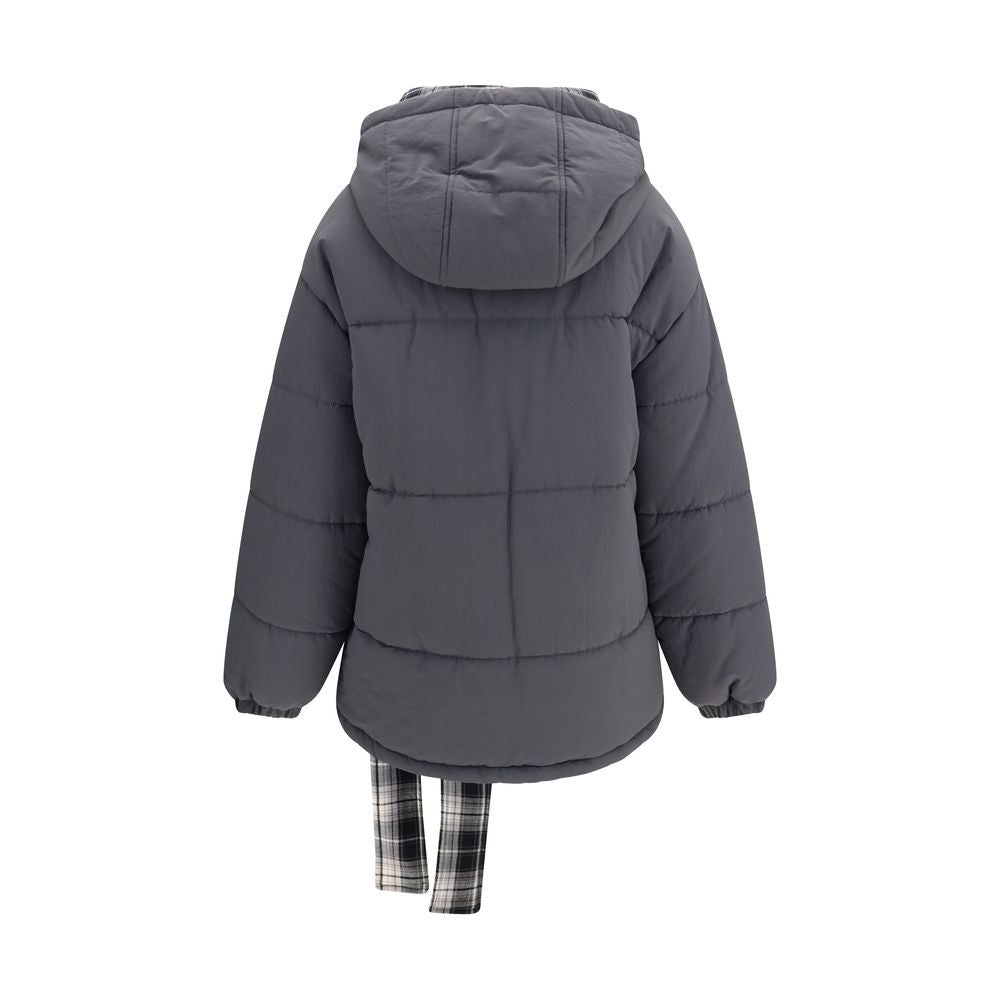 Gray Polyamide Jacket