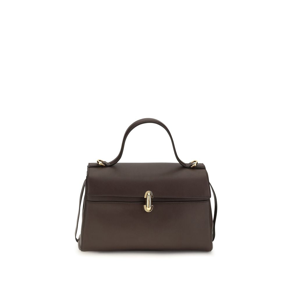 Brown Calf Leather Bos Taurus Handbag
