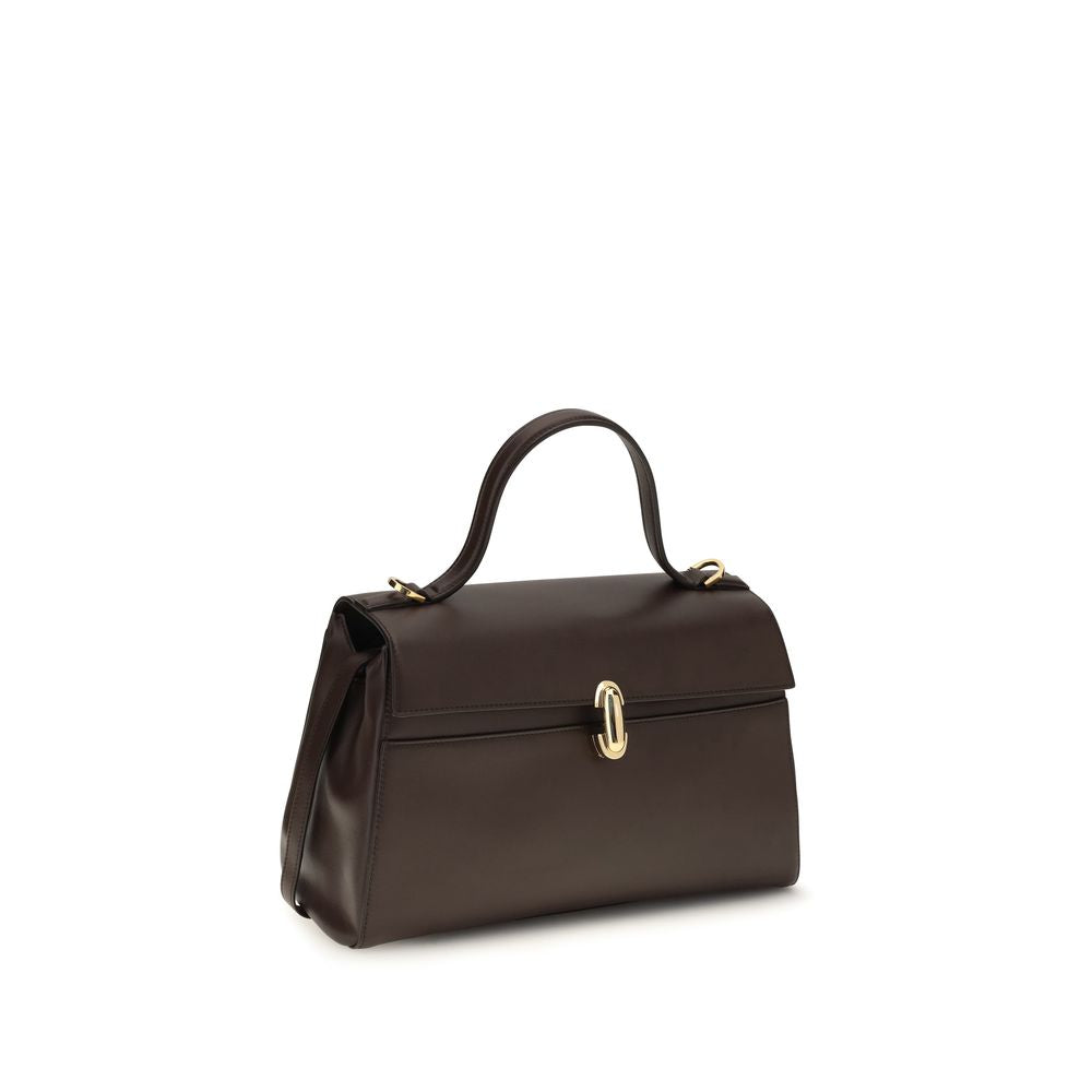 Brown Calf Leather Bos Taurus Handbag