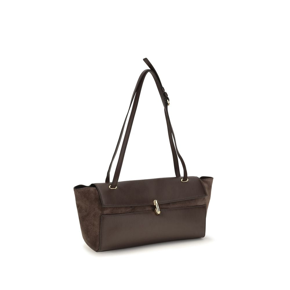 Brown Calf Leather Bos Taurus Shoulder Bag