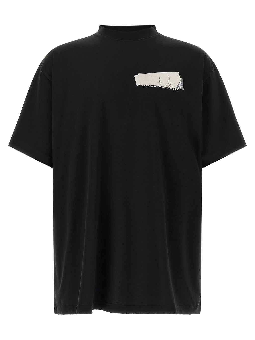 Black Cotton T-Shirt