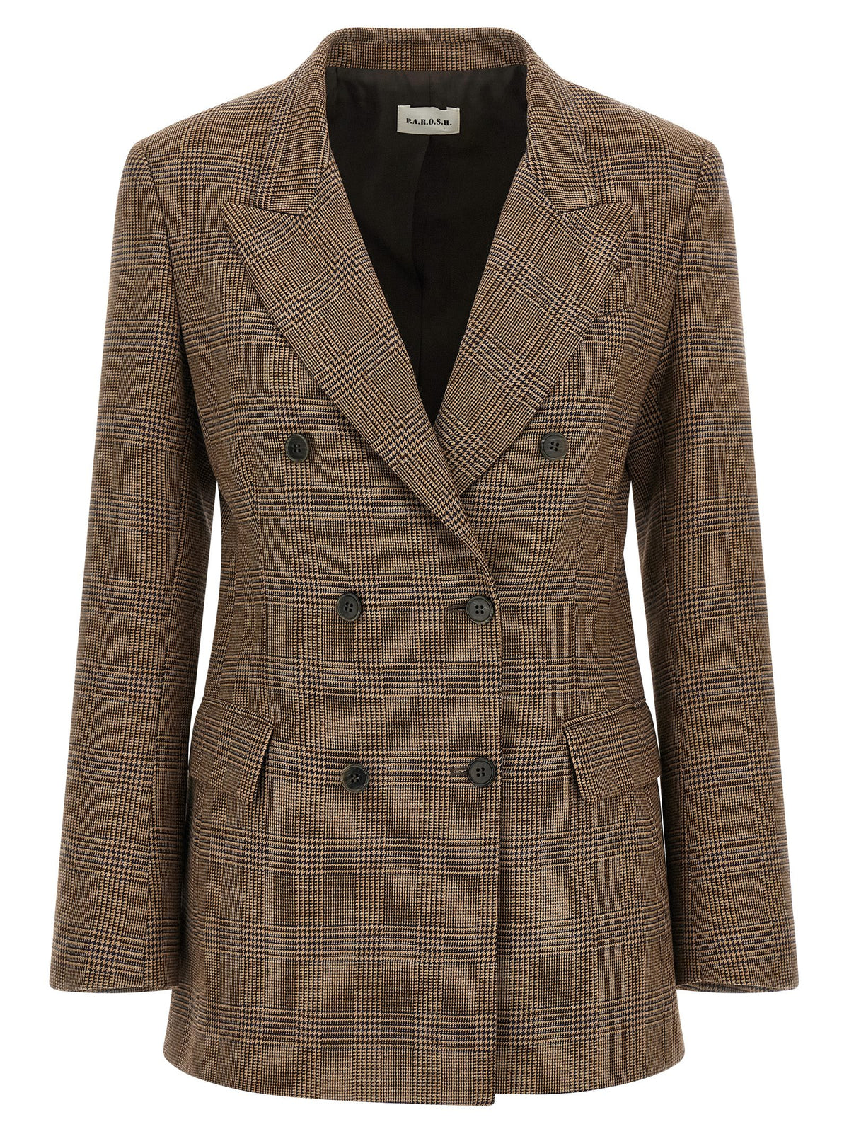 Brown Viscose Blazer