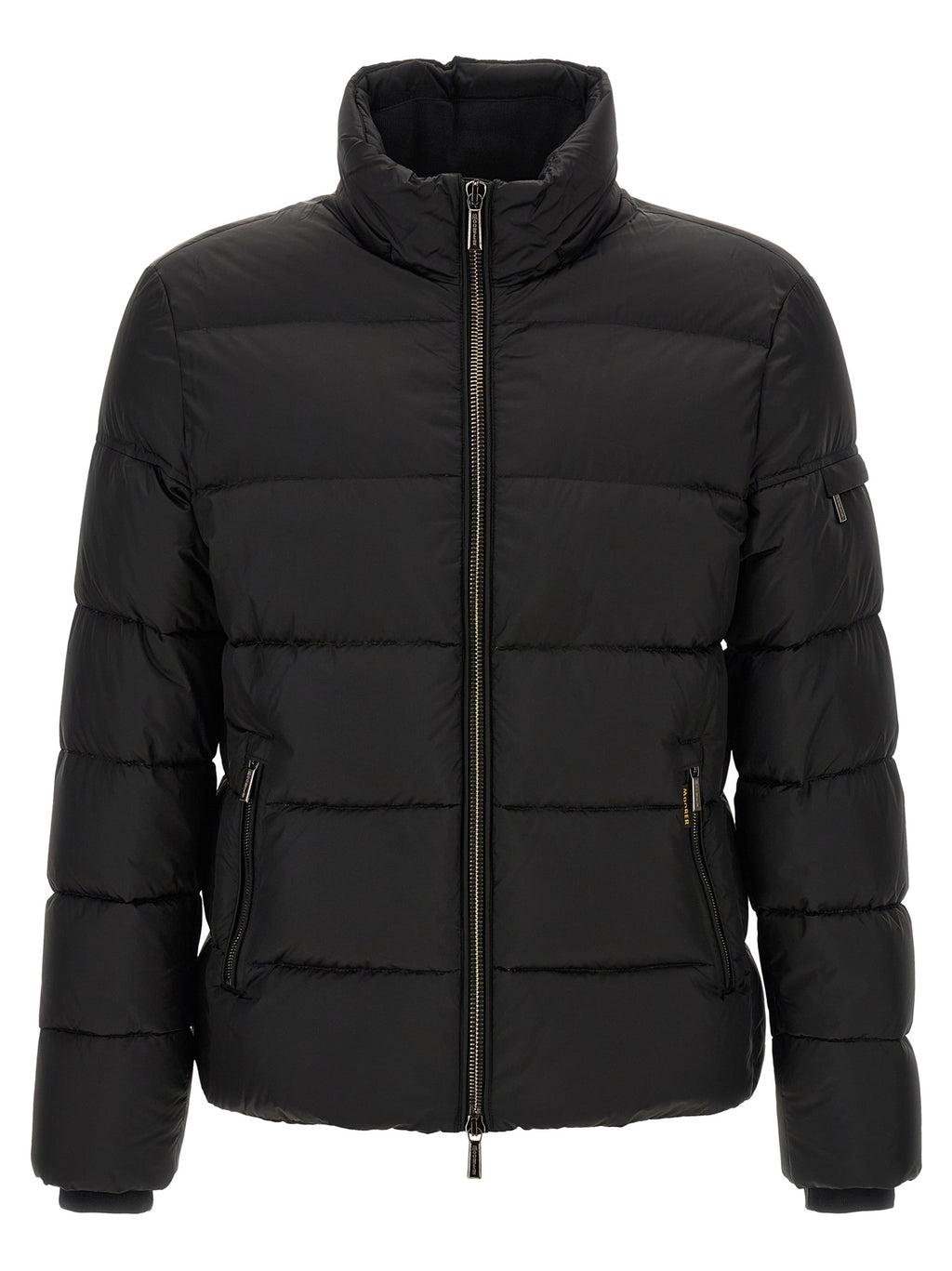 Black Wool Bomber