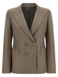 Beige Virgin Wool Blazer