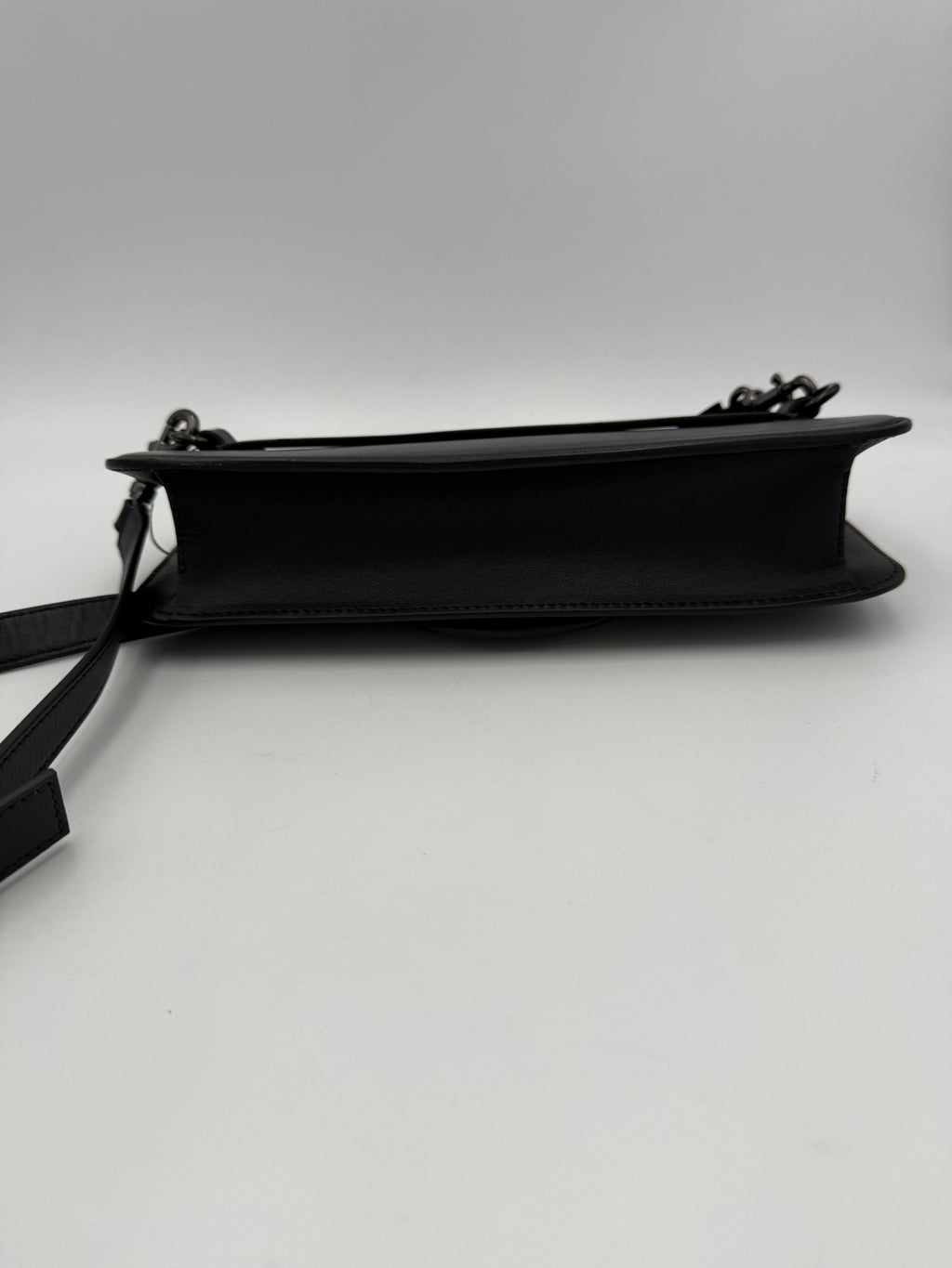 Bicolor Leather Handbag