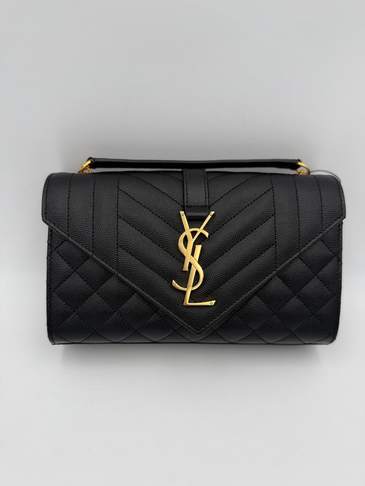 Bicolor Leather Handbag