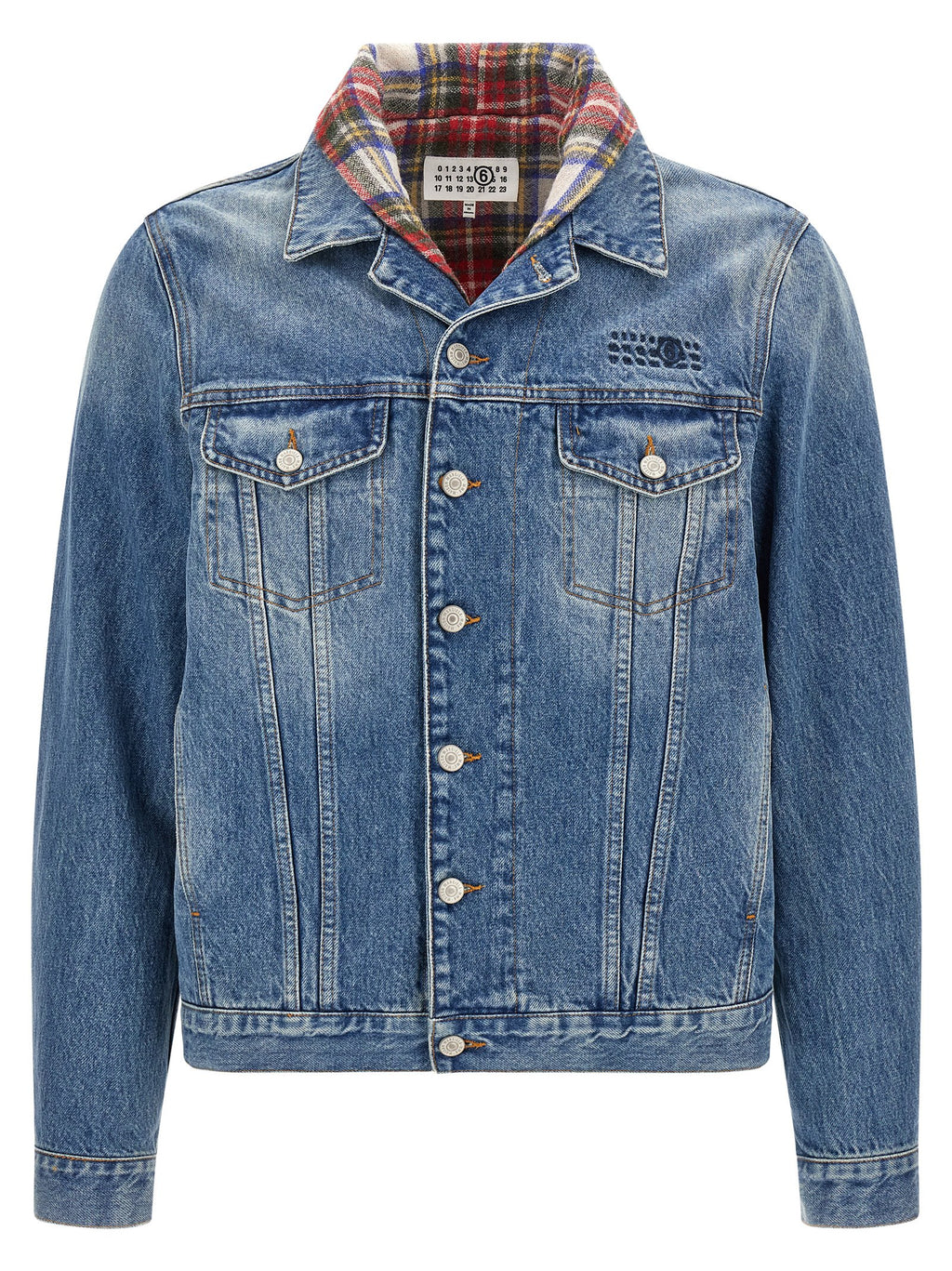 Blue Cotton Denim Jacket