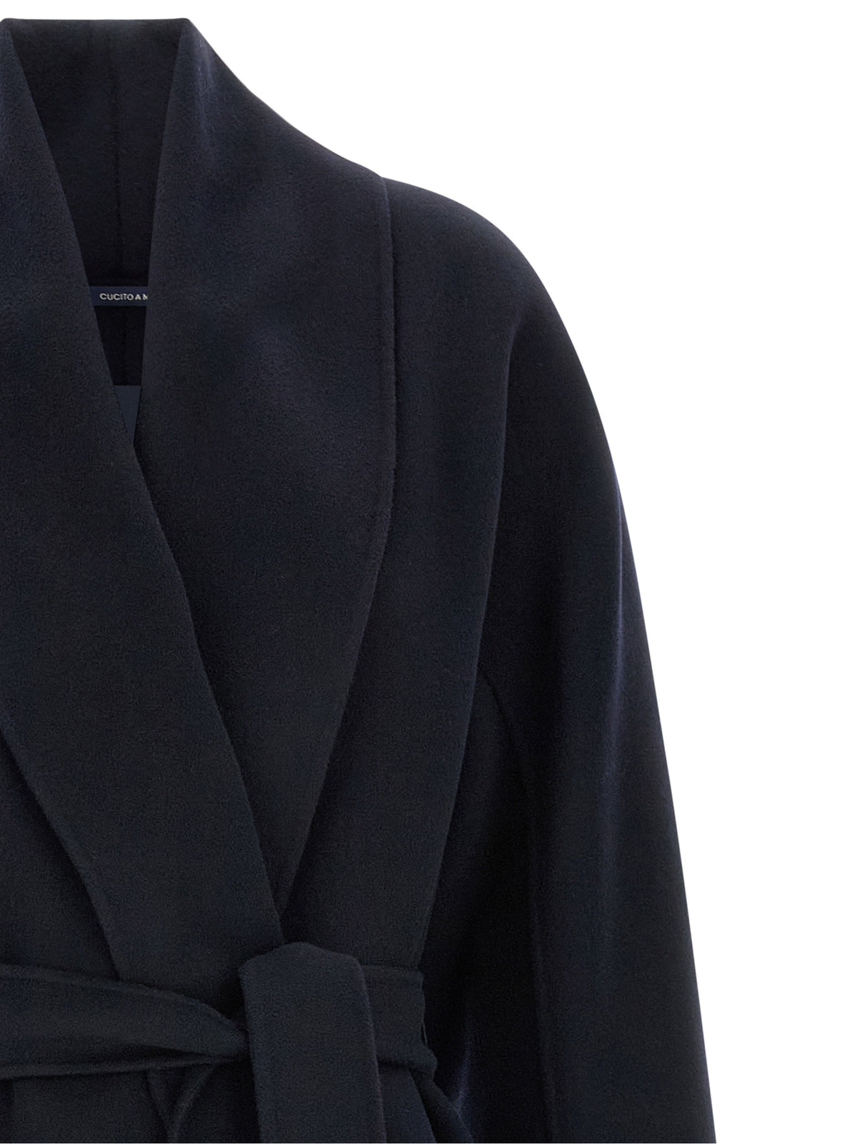 Blue Wool Coat