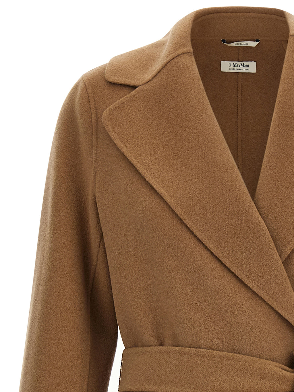 Beige Wool Coat