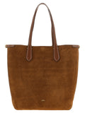 Brown Cowhide Shoulder Bag